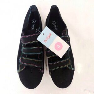 Cat & Jack black sneakers NWT